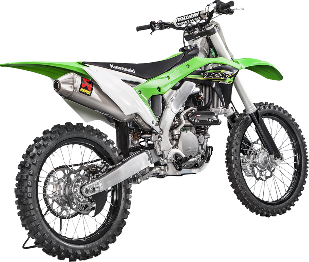 Akrapovic Racing Line Exhaust System - Stainless Steel/Titanium - KX 250