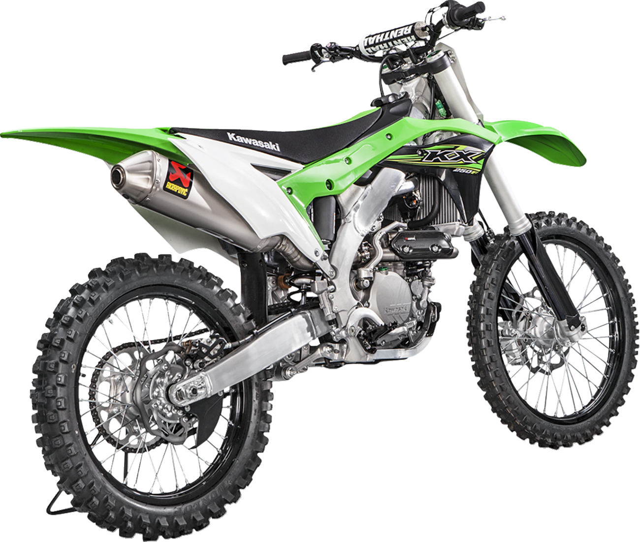 Akrapovic Racing Line Exhaust System - Stainless Steel/Titanium - KX 250
