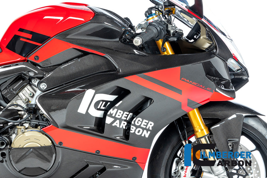 Ilmberger Carbon Fairing Side Panel Right Side Ducati Panigale V4 S From 2022 - Gloss