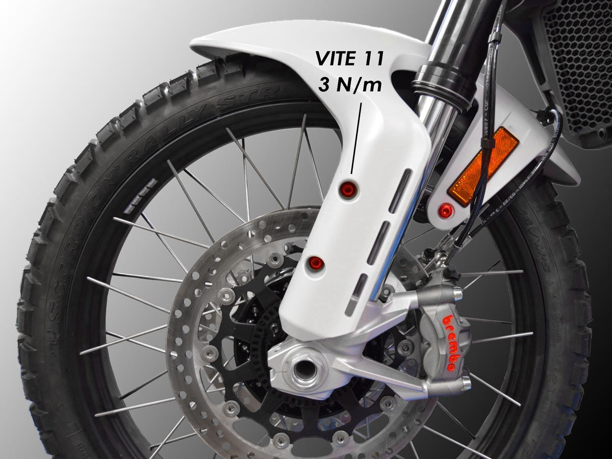 Ducabike DBK KVT29 DesertX Front Fender Screw Kit