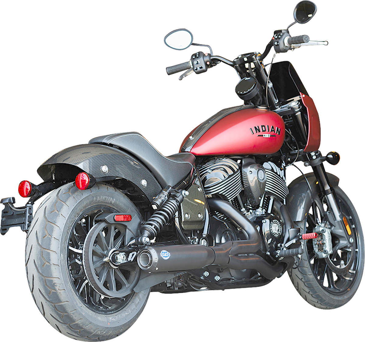 S&amp;S Cycle 2-Into-1 Qualifier Exhaust System