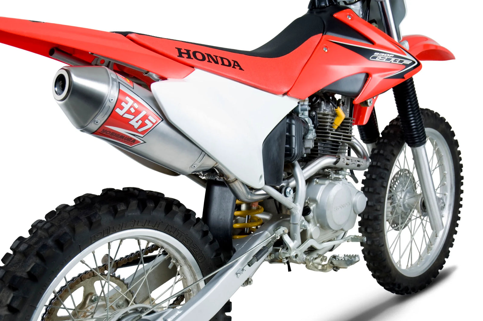 Yoshimura CRF230F 03-19 RS-2 Stainless Full Exhaust, W/ Aluminum Muffler