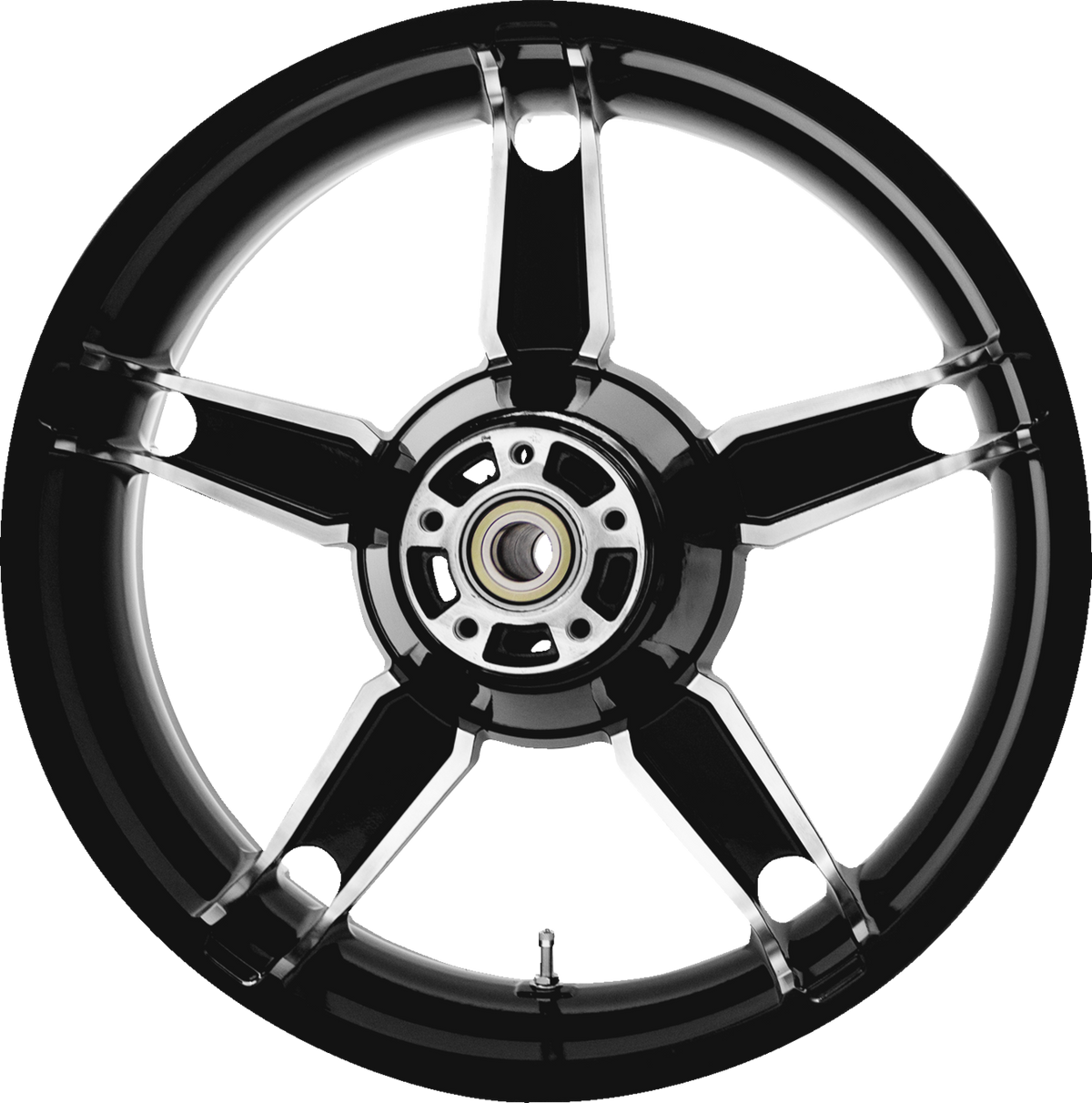 Coastal Moto Wheel - Daytona - Rear - Single Disc/Without ABS - Black Cut - 18x5.5