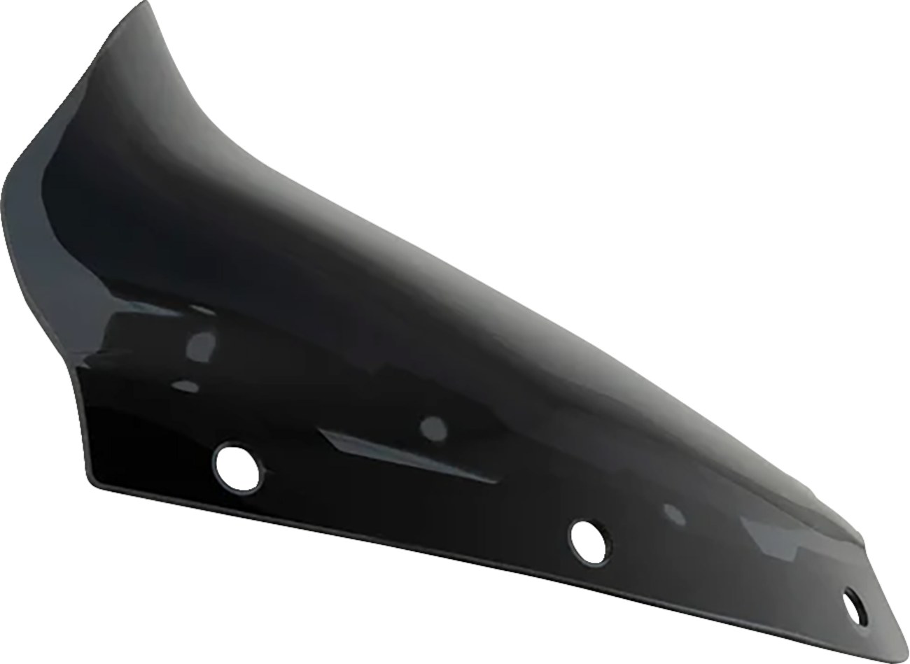Klock Werks Flare® Windshield - 14-1/2" - Dark Smoke - '22-'24 R18