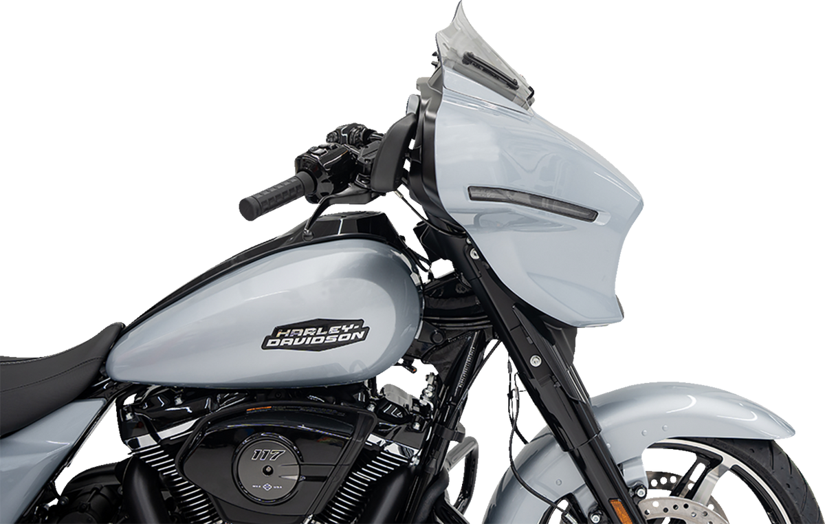 Klock Werks Flare® Windshield - 8" - Clear - '23-'25 FLHX
