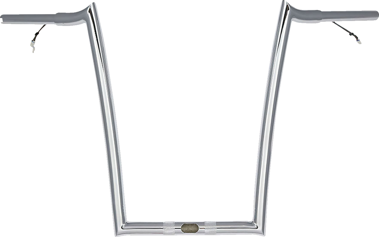Paul Yaffe Bagger Nation Pre-Wired Handlebar - OEM - 16" - Chrome