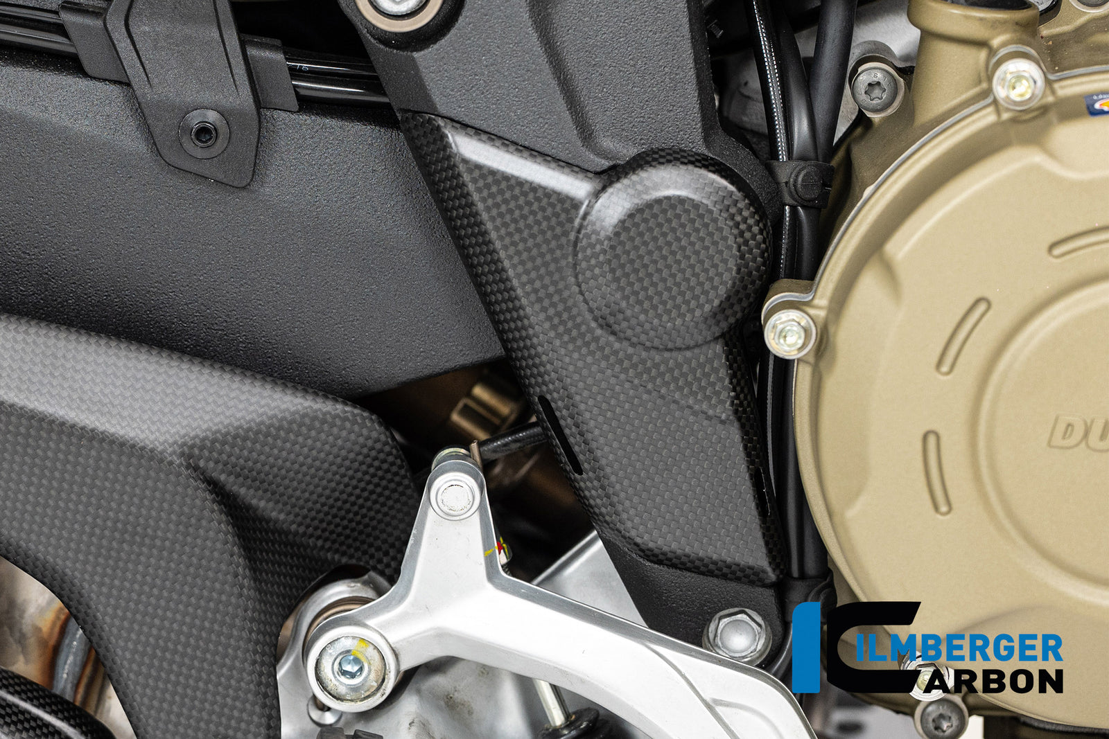 Ilmberger Carbon Frame Cover Right Carbon Matte Ducati Multistrada V4 2025
