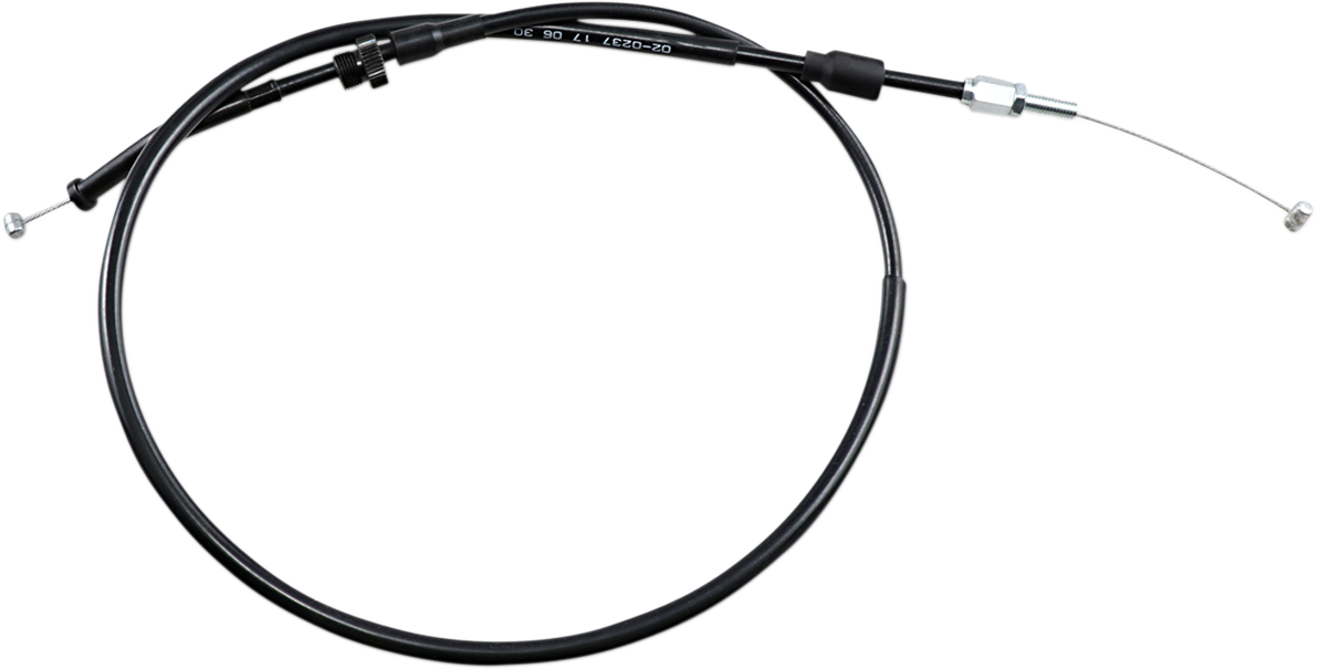 Motion Pro Black Vinyl Throttle Cable - Push - '87-'96 VT1100C