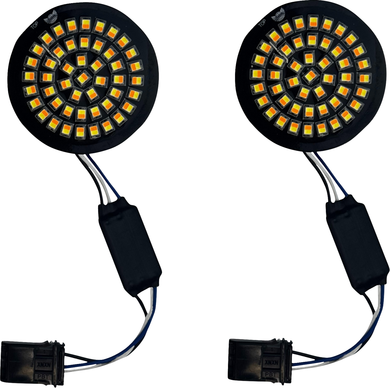 Custom Dynamics Genesis® 4 Front Turn Signals - Amber/White