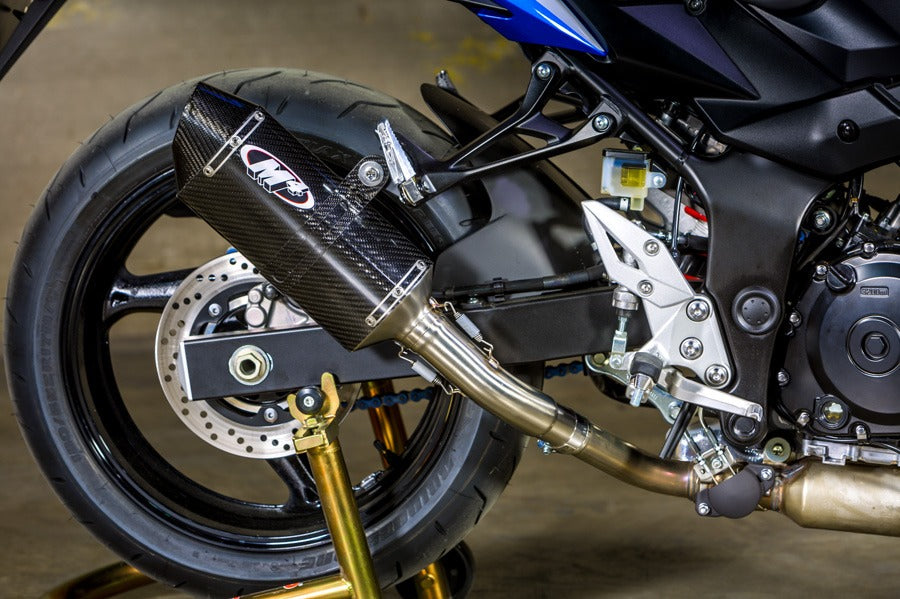 M4 Exhaust 2015 GSXS 750 Slip On Carbon MC36