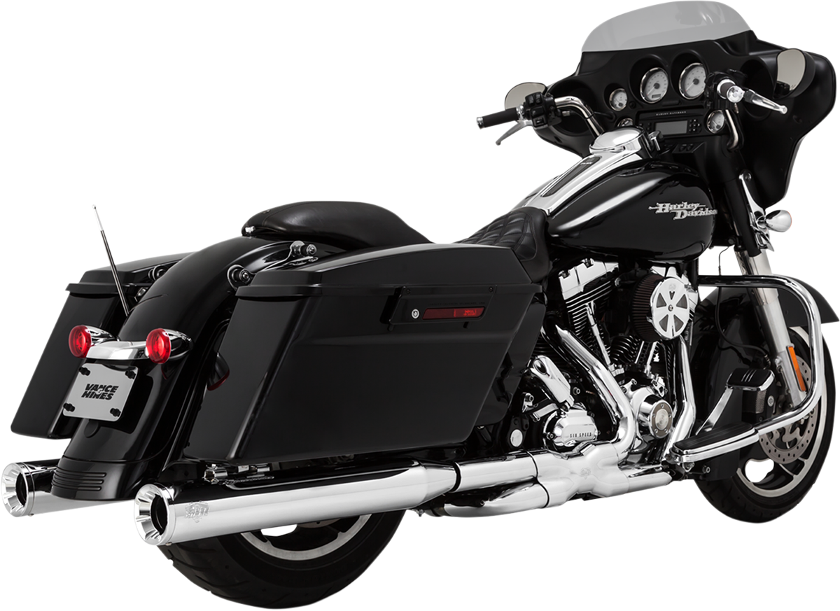 Vance &amp; Hines Eliminator 400 Slip-On Mufflers - Chrome