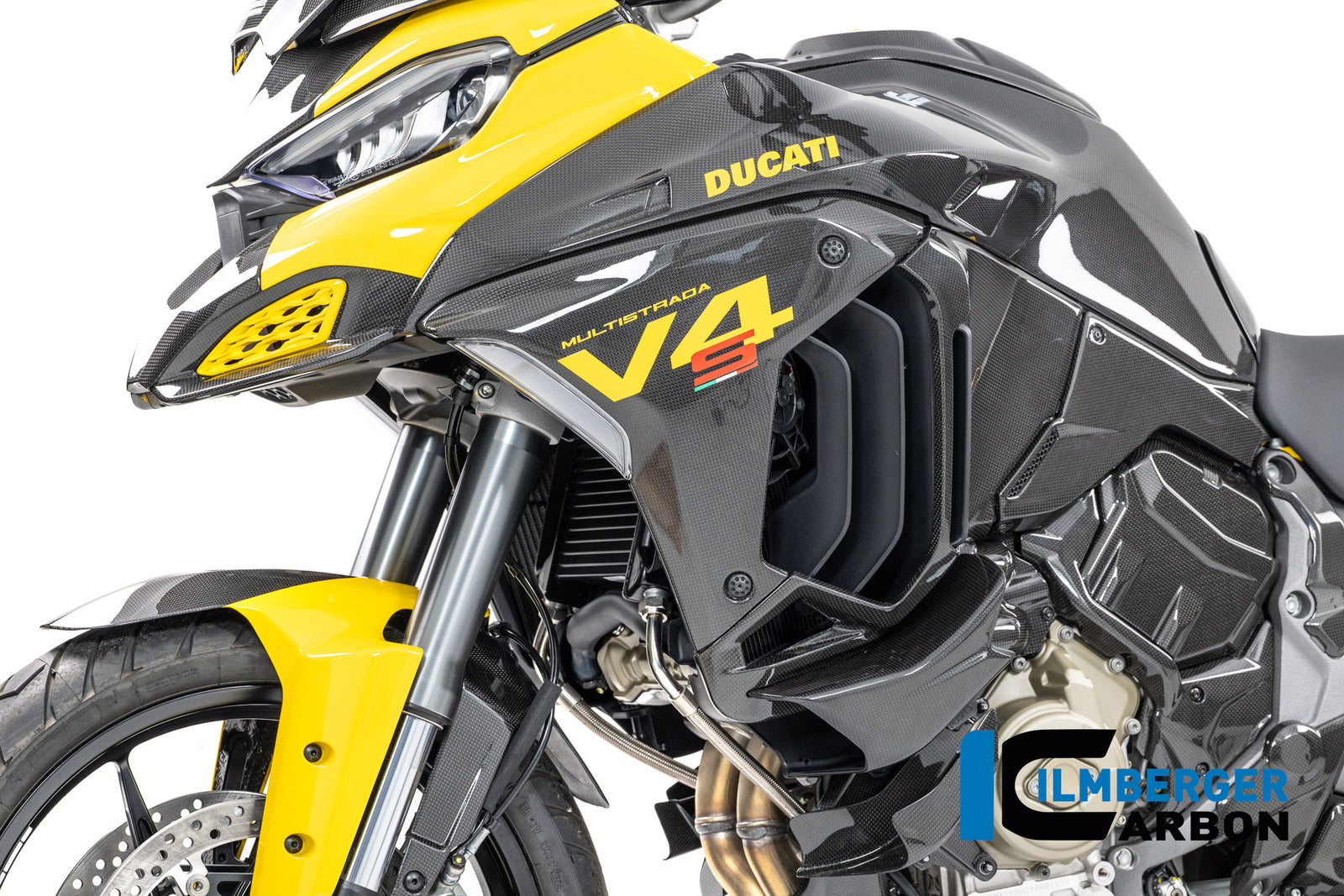 Ilmberger Carbon Left Side Fairing Carbon Glossy Ducati Multistrada V4 2025