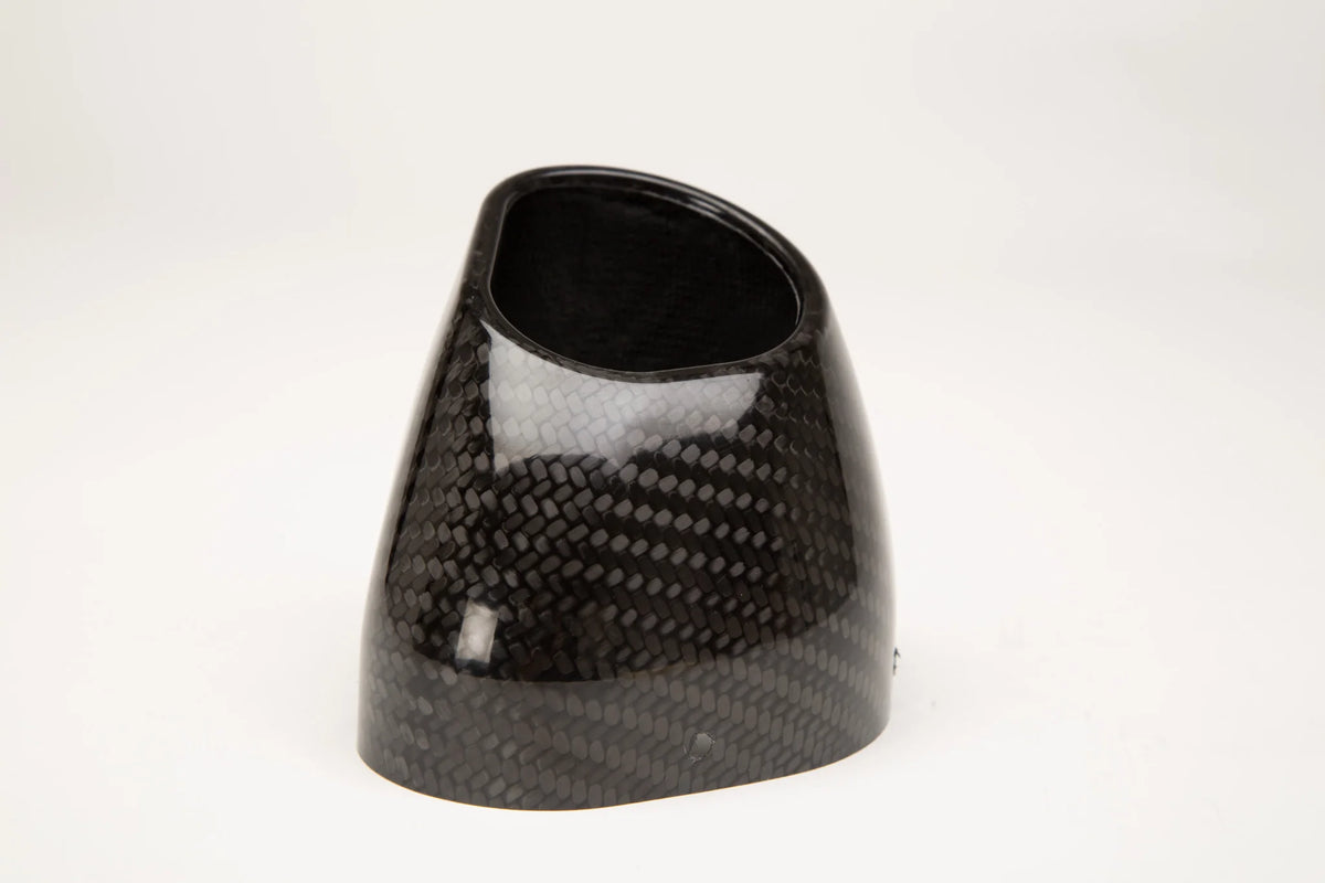Yoshimura YJP R77-Mini Carbon Fiber End Cap Right Side