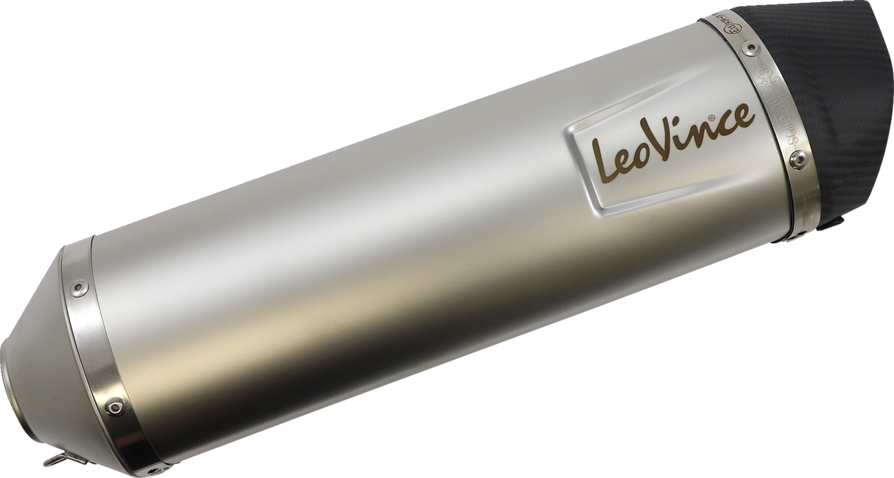 LeoVince LV One Evo Slip-On Muffler - Stainless Steel - 800 GT