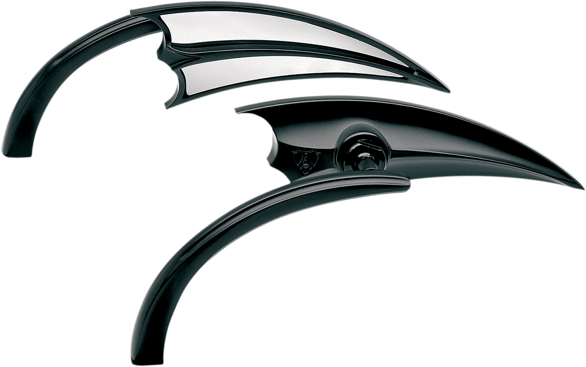 Arlen NESS Mirror - Micro - Scoop - Side View - Triangle - Black - Right
