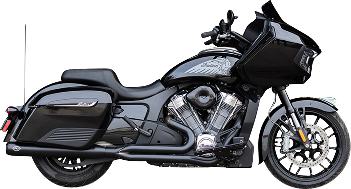 S&amp;S Cycle 2-Into-1 Qualifier Exhaust System
