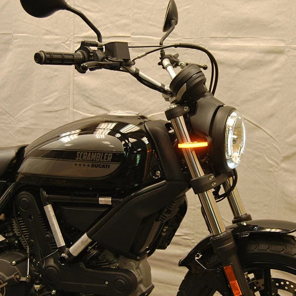 NRC Ducati Scrambler Cafe Racer/Sixty2/Desert Sled Front Turn Signals (2015 - Present)