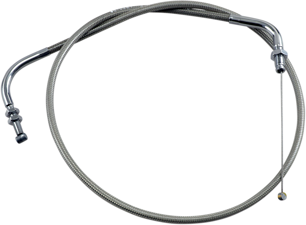 Motion Pro Armor Coat Stainless Steel Throttle/Idle Cable For Cruisers - Push - 650 V-Star