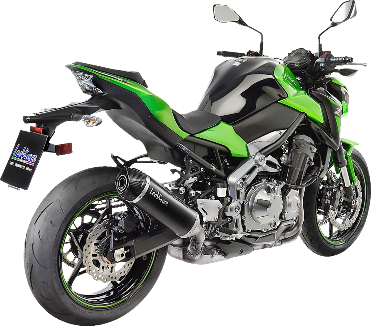 LeoVince Nero Slip-On Muffler - Stainless Steel - Z 900