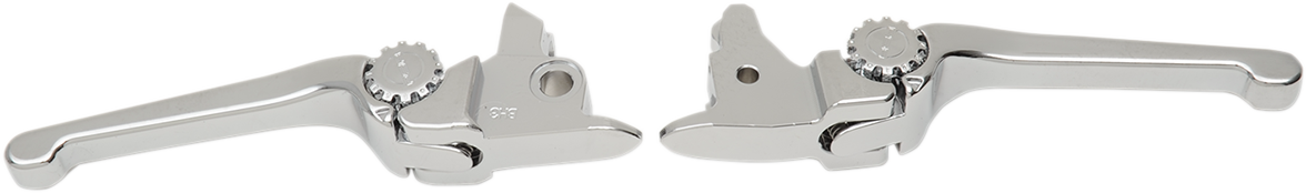 PSR Anthem Adjustable Lever Set For Harley Models - Chrome
