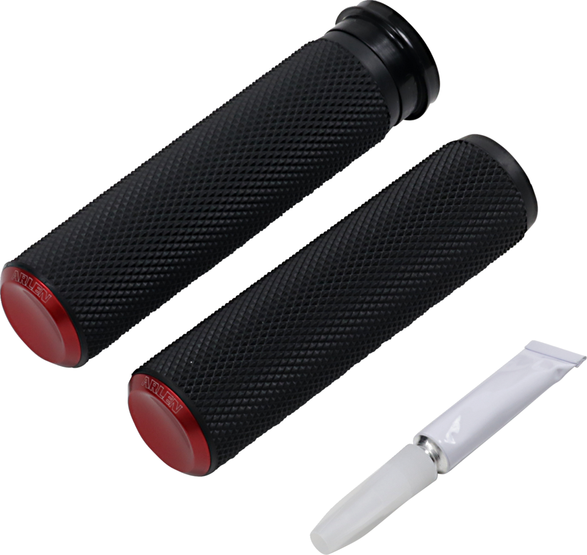 Arlen NESS Knurled Grips - TBW - Red