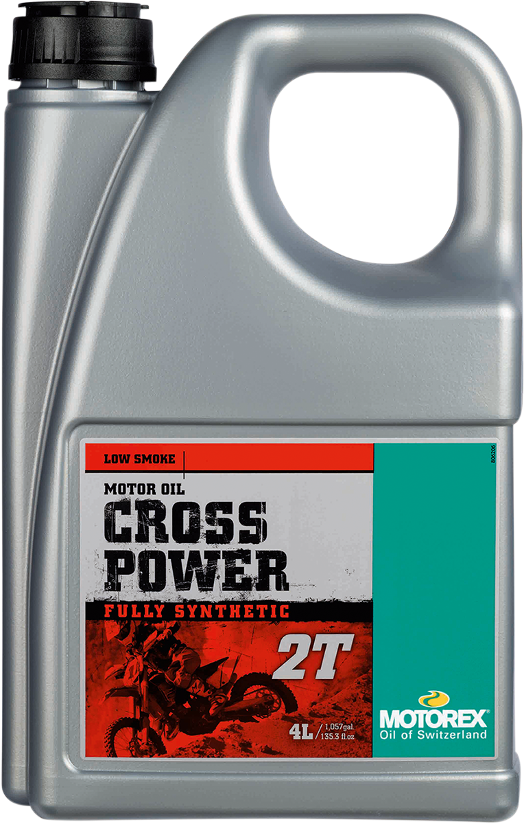 Motorex Cross Power Synthetic 2T Oil - 4L