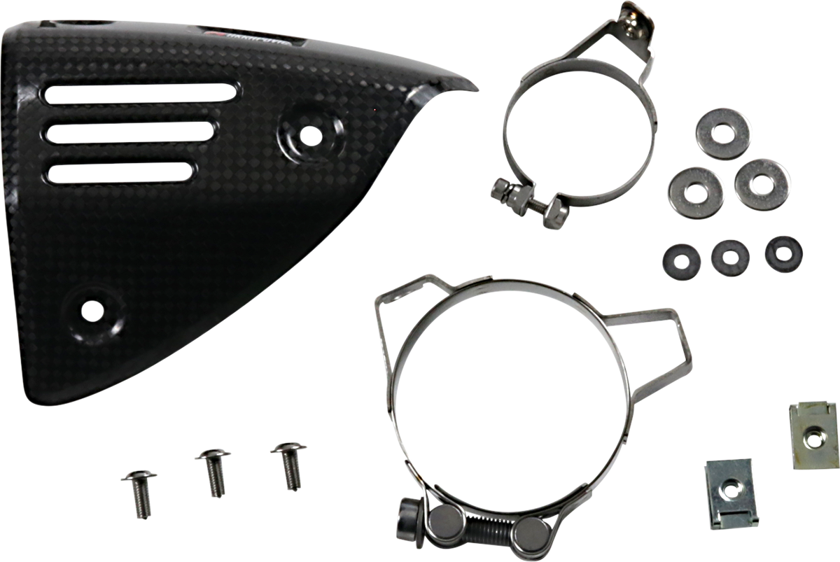 Akrapovic Heat Shield - Carbon Fiber