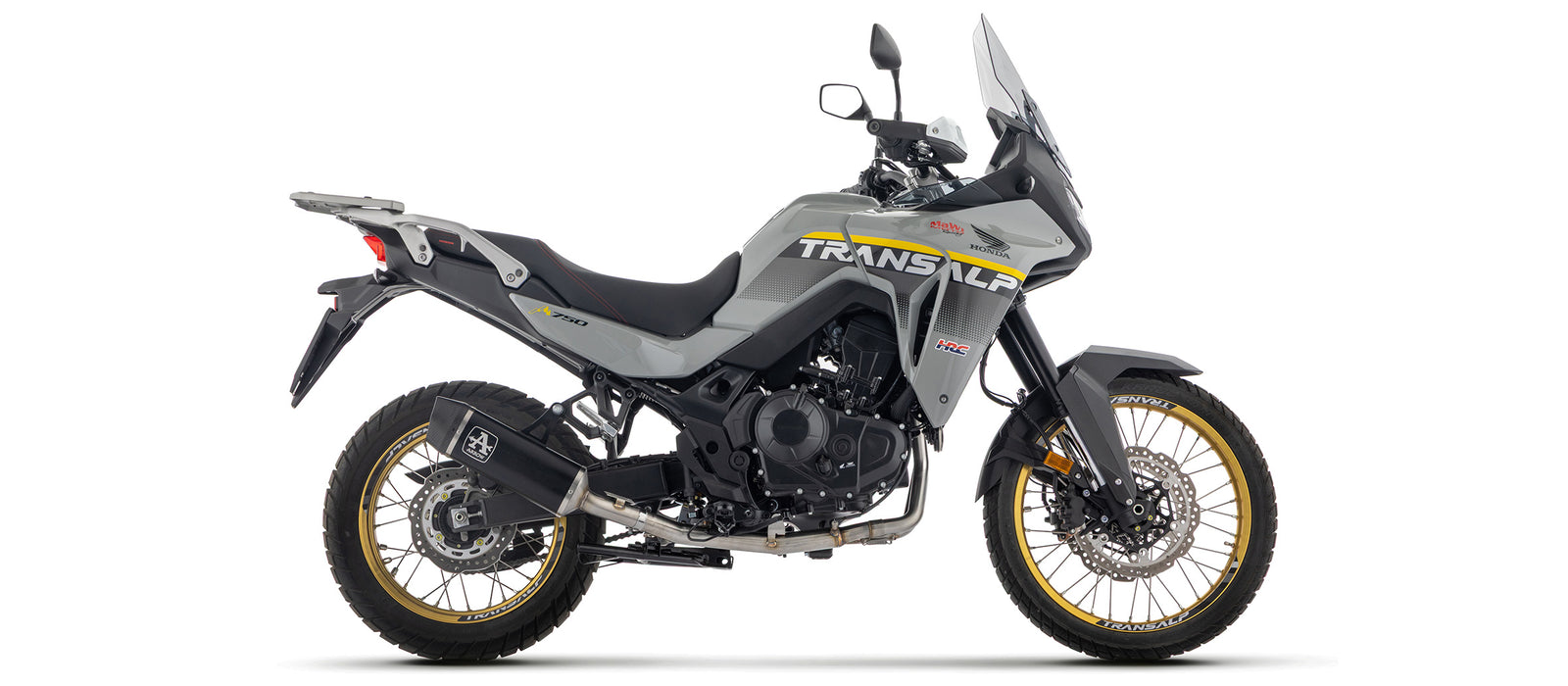 Full System With Indy Race Evo Aluminium Dark" Slip On With Carbon Fiber End Cap"