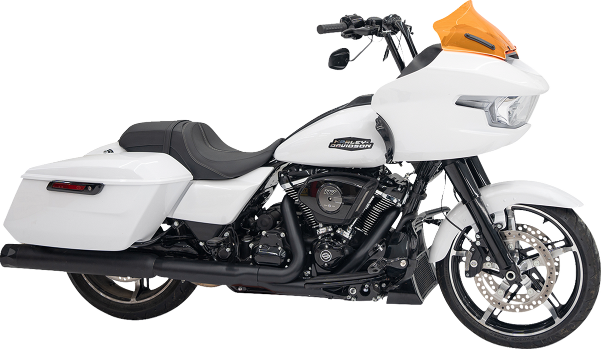 Klock Werks Ice Flare® Windshield - 10" - Orange Ice - '23-'25 FLTRX