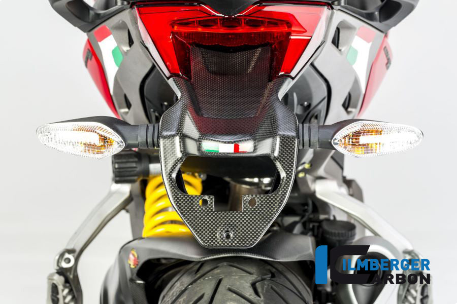 Ilmberger Carbon License Plate Holder Surface Ducati MTS 1200 2015 - Matte