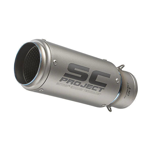 SC Project CR-T Titanium Fiber Slip On For Tuono V4 1100 Factory 2021-2026