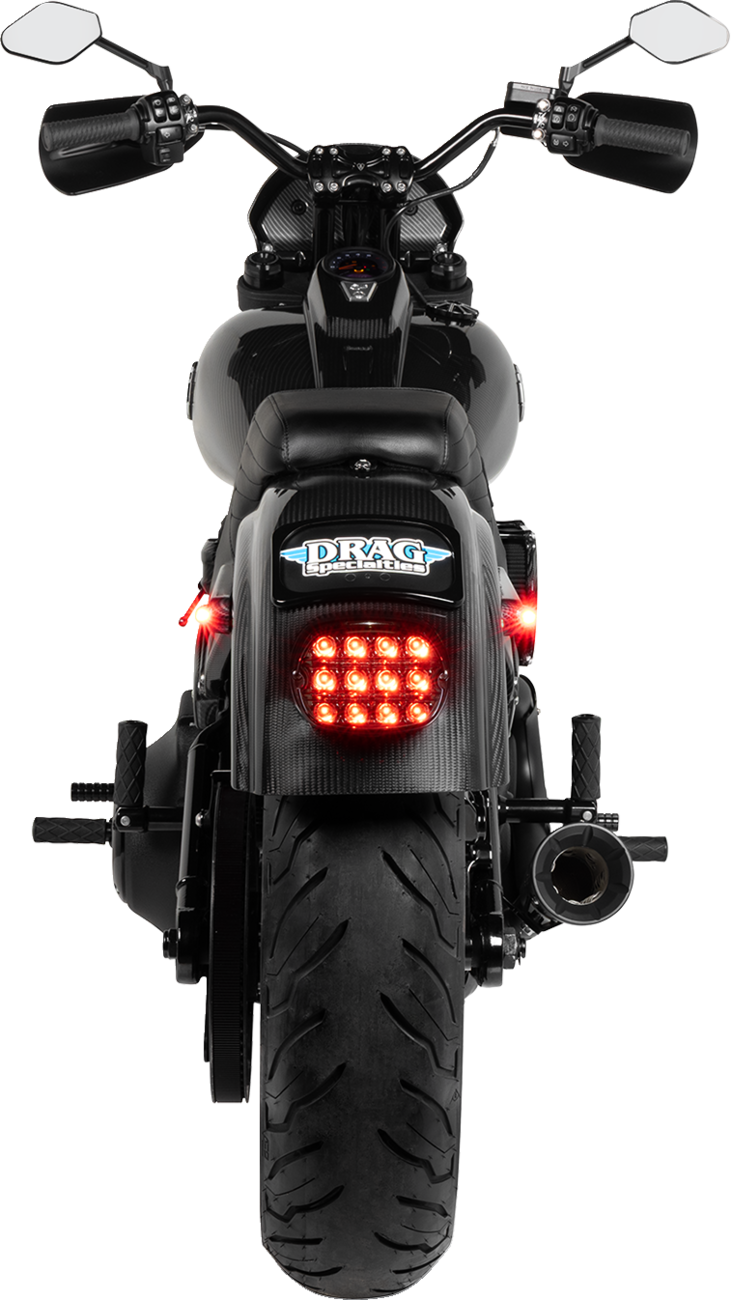 Saddlemen Rear Fender - Carbon Fiber/Gloss - FXLR/S/ST