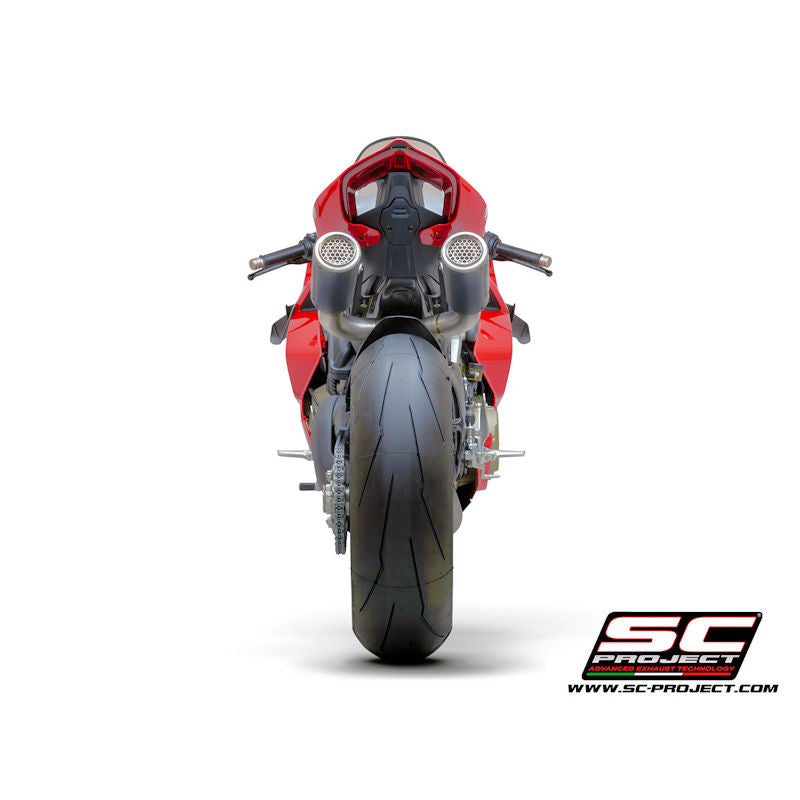 SC Project WSBK Full Titanium Undertail Exhaust System for Panigale V4 V4S V4R