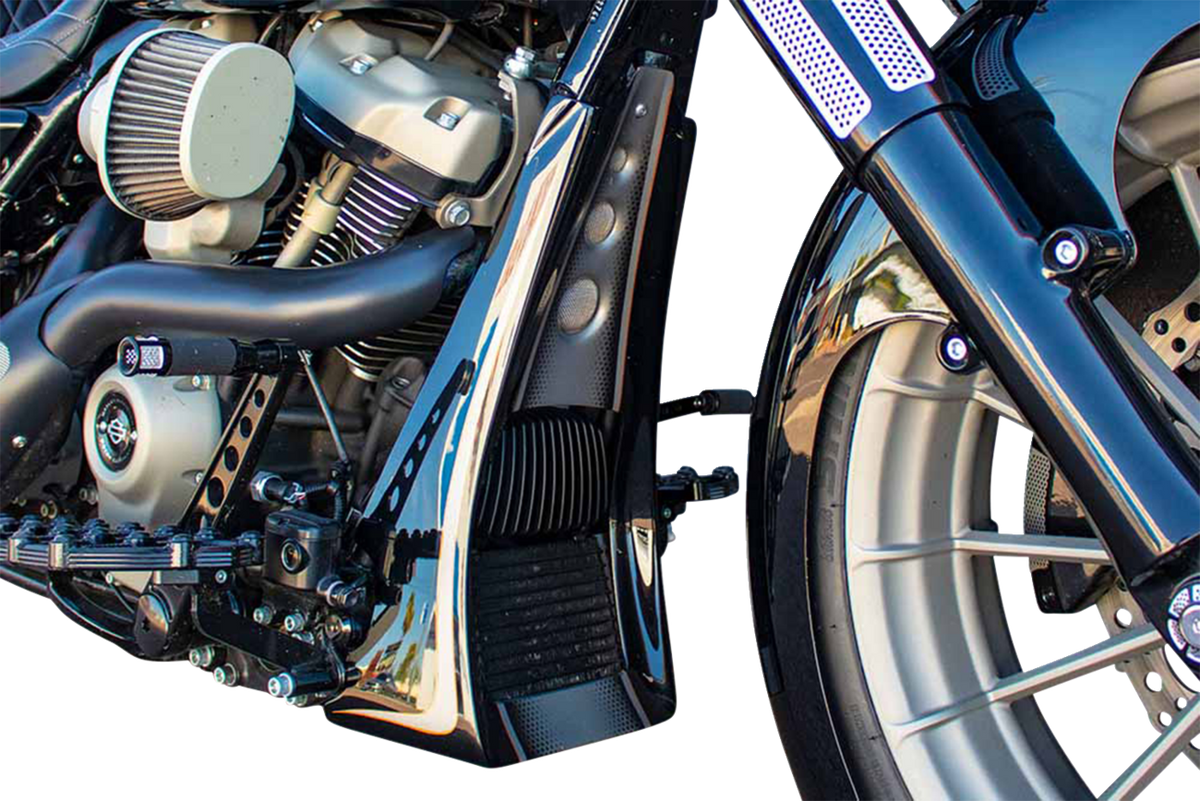 Paul Yaffe Bagger Nation Chin Spoiler - Dimple Die - HD Touring