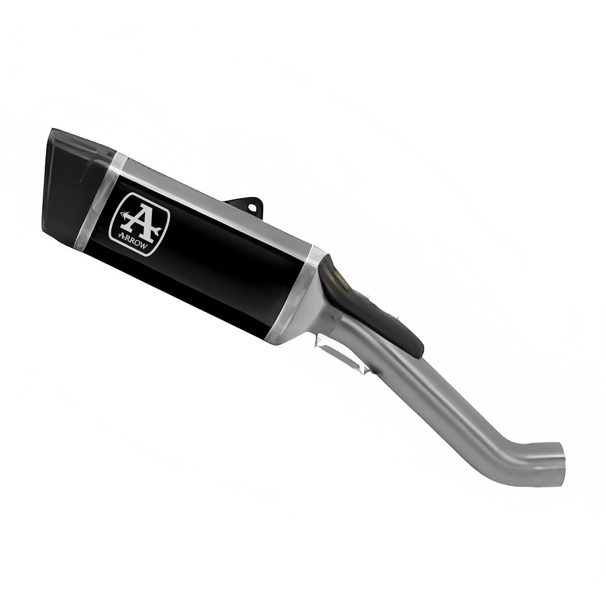 71004PTN Pista Titanium Dark Slip On With Stainless Steel Link Pipe