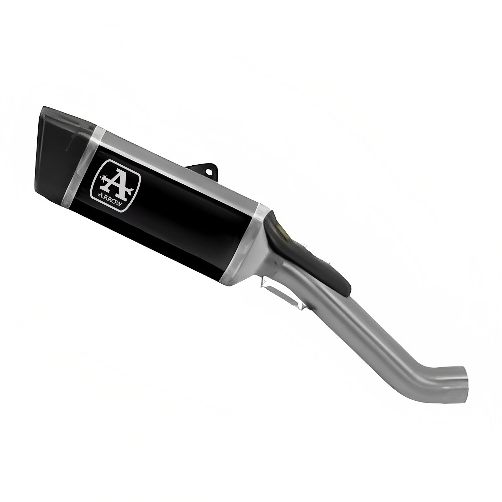 71004PTN Pista Titanium Dark Slip On With Stainless Steel Link Pipe