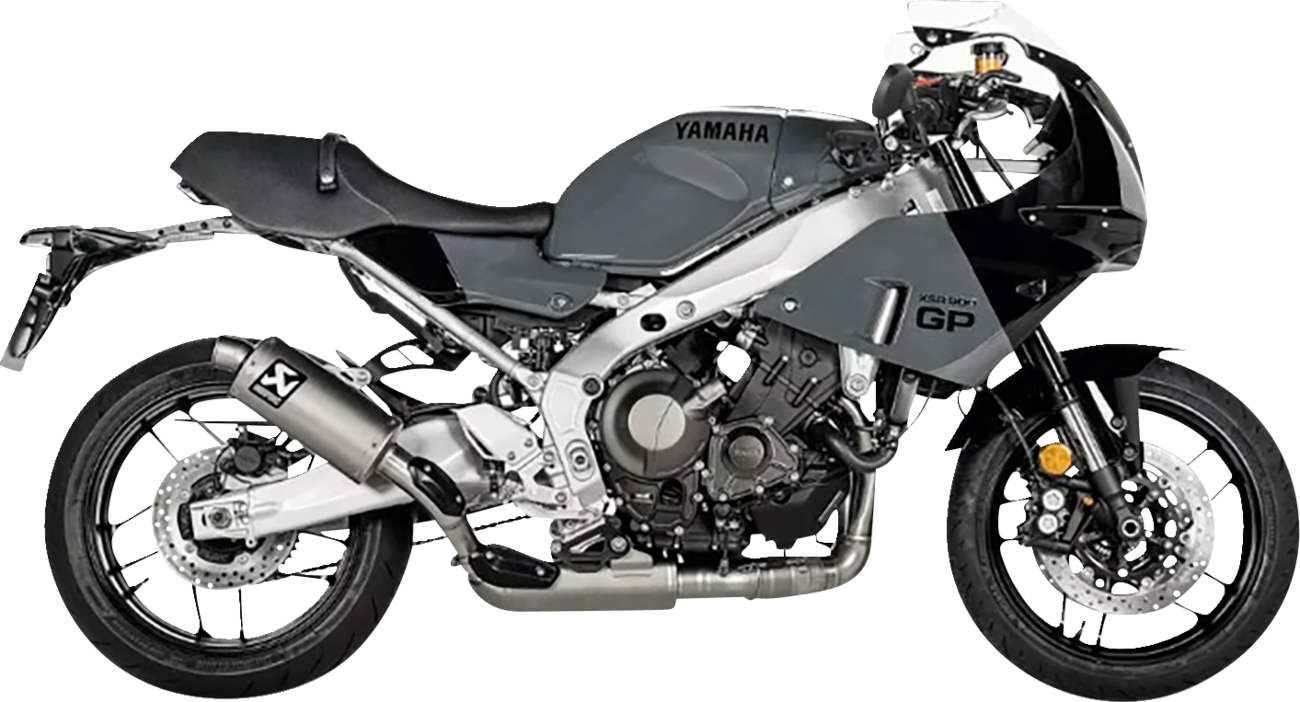 Akrapovic Racing Line Exhaust System - Titanium - Yamaha XSR 900