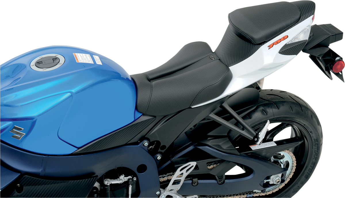 Saddlemen Gel Channel™ Track Carbon Fiber Sport Seat - Black - GSXR 600/750