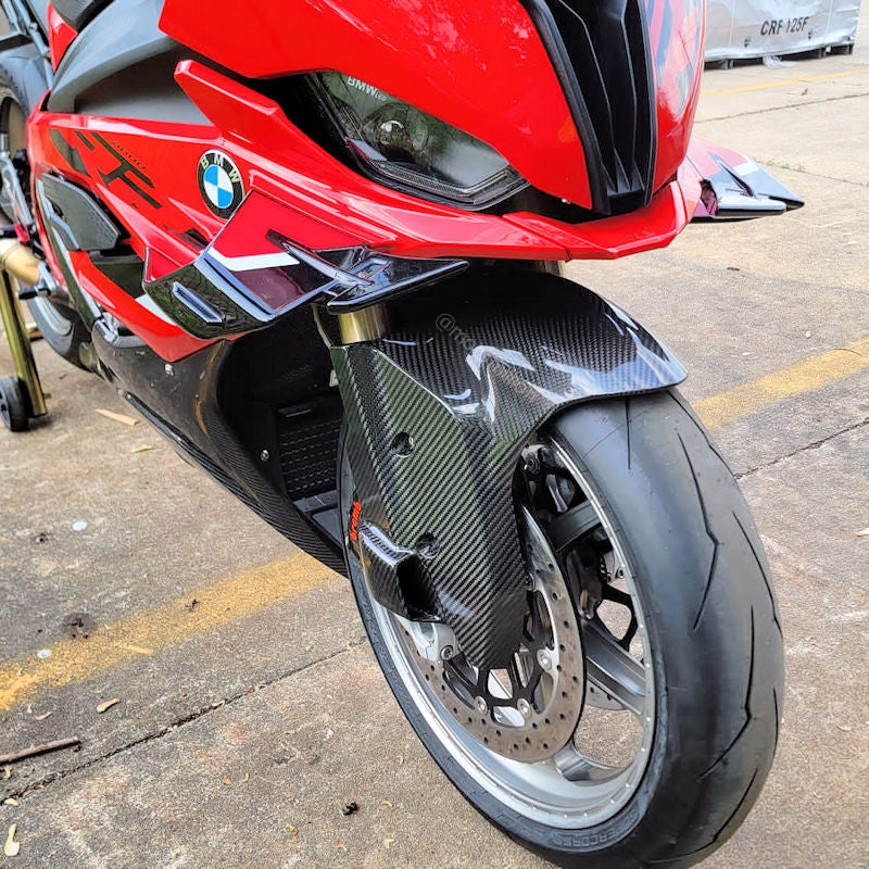 Alpha Racing Carbon Fiber Aero Front Fender for BMW S1000RR M1000RR