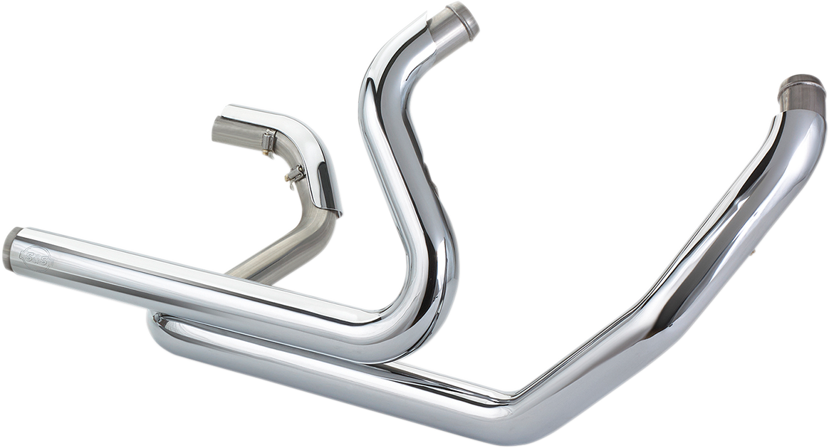S&S Cycle Power Tune® Dual Headers - Chrome