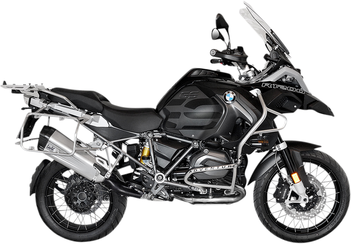 LeoVince LV-12 Slip-On Muffler - Stainless Steel - R 1200 GS