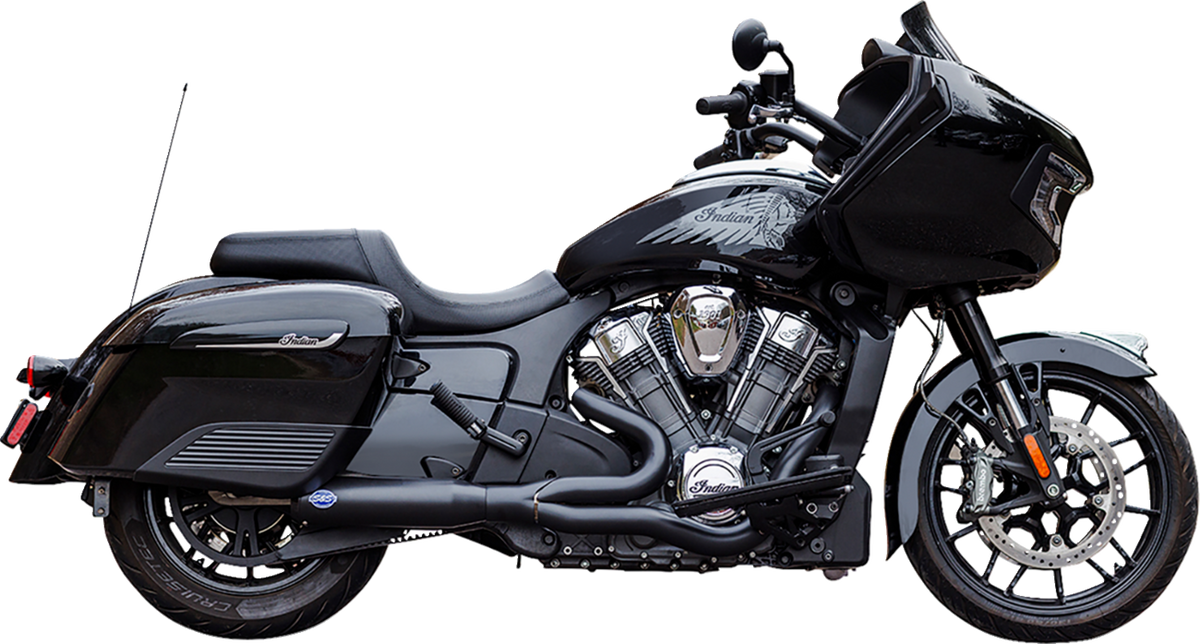 S&amp;S Cycle 2-Into-1 Qualifier Exhaust System