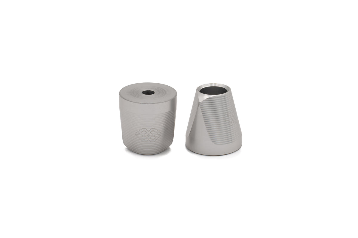 Gilles Tooling Handlebar Weights KIT Silver