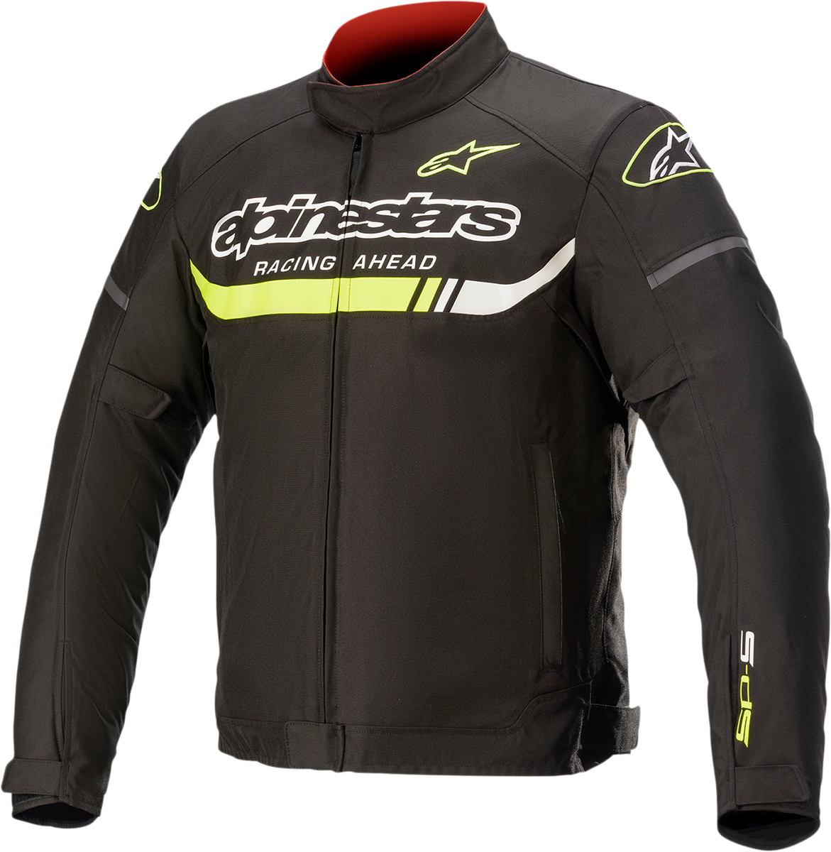 Alpinestars T-SP S Ignition Waterproof Jacket - Black/Yellow Fluo - Small