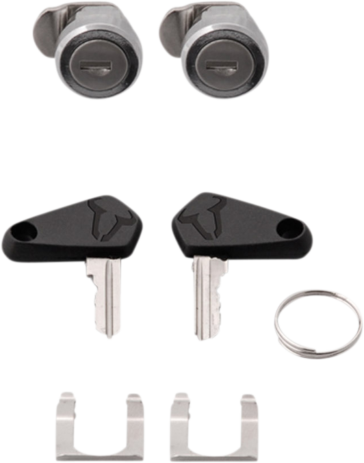 SW-Motech TRAX Lock Set - 2 Matching Locks With Keys