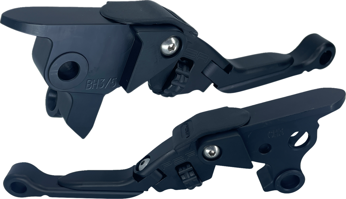 PSR Anthem Pro Adjustable Lever Set For Harley Models - Black
