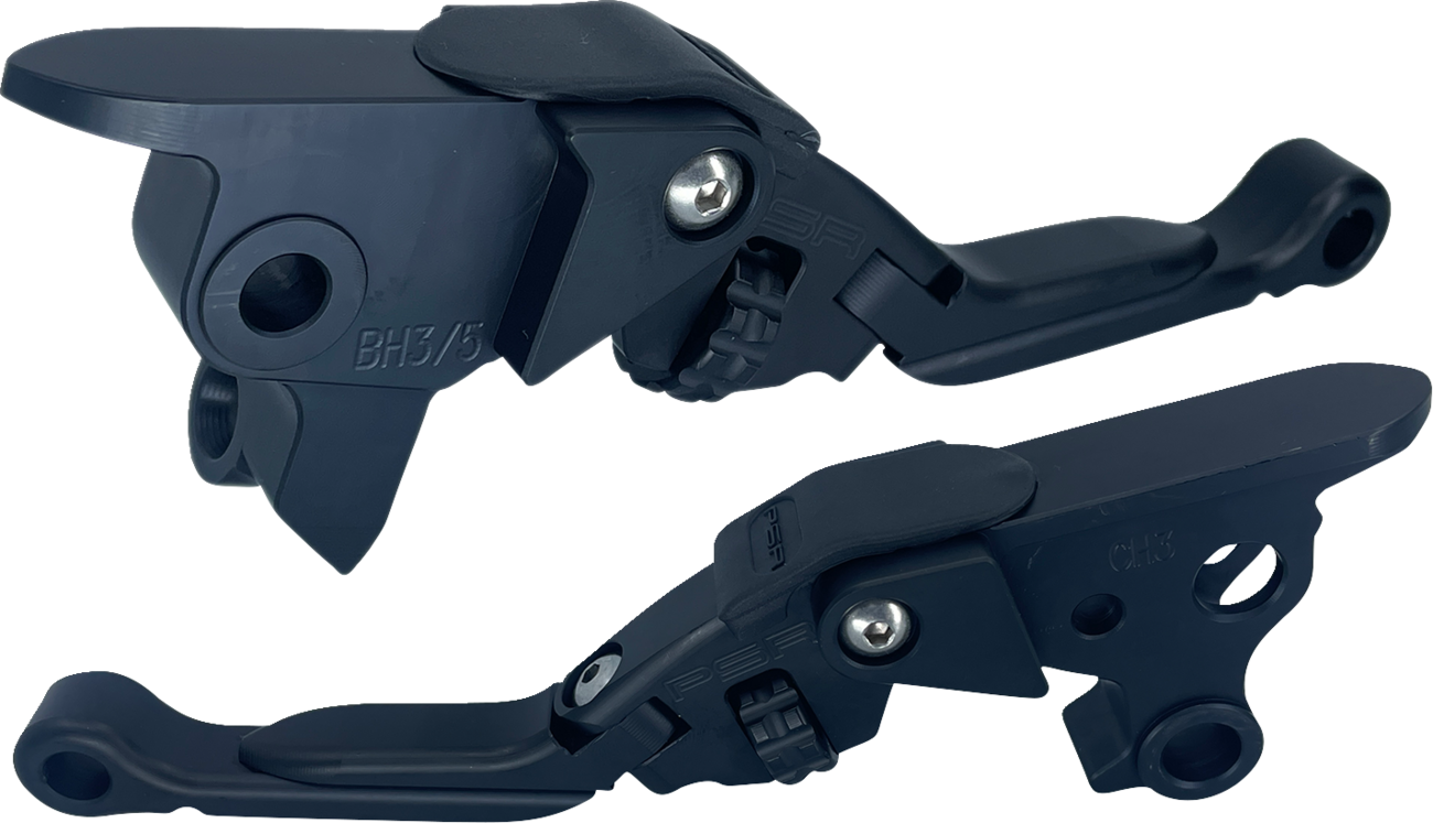 PSR Anthem Pro Adjustable Lever Set For Harley Models - Black