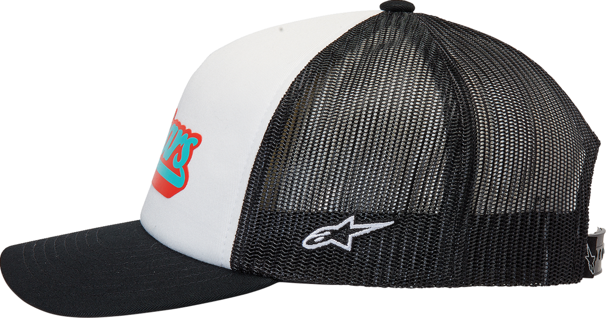 Alpinestars Delivery Trucker Hat - White/Black - One Size
