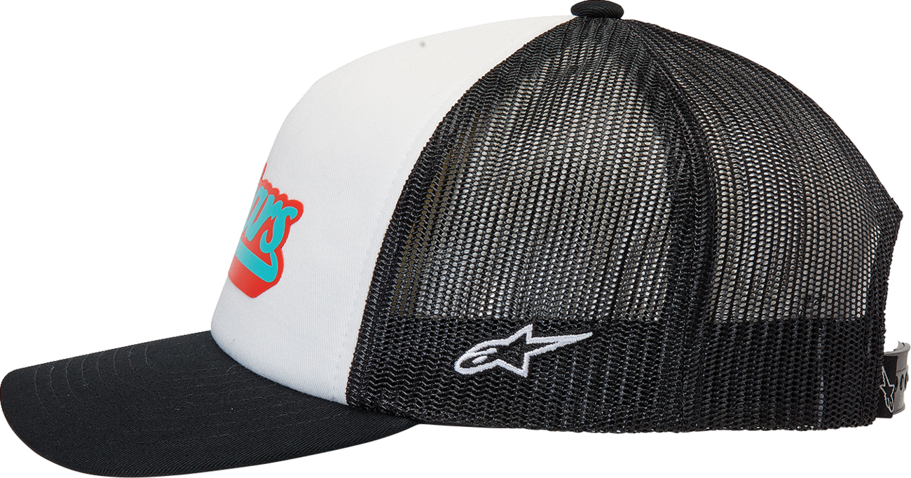 Alpinestars Delivery Trucker Hat - White/Black - One Size