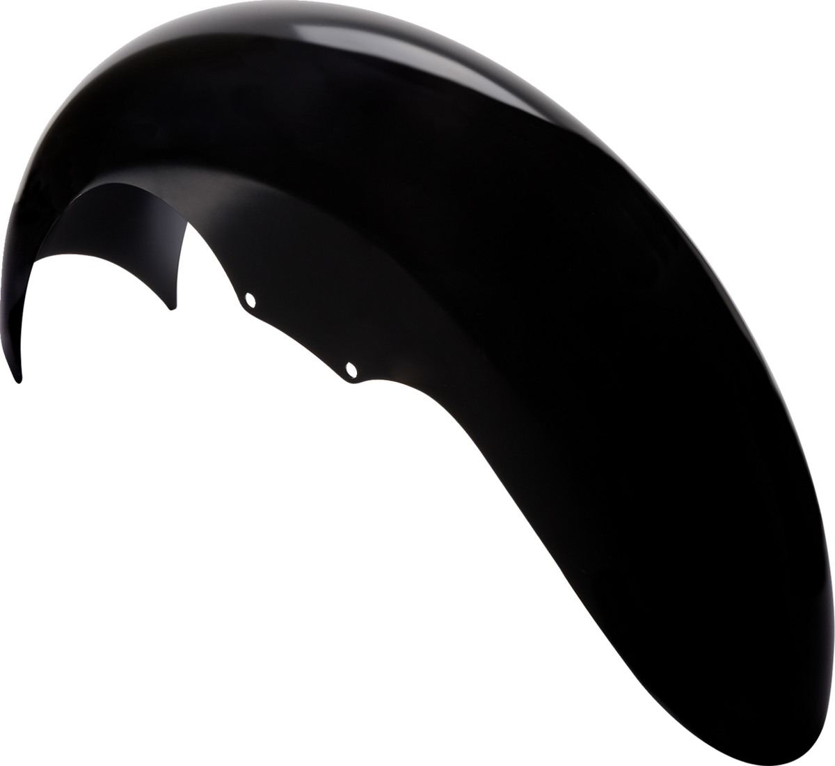Klock Werks Level Front Fender - Black - 16"-19" - HD Touring/Trike